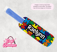 Rainbow Puzzle Popsicle Koozie