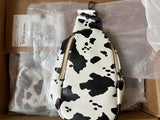 Cow Print Leather Sling Bags