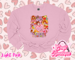 Junie B. My Valentine Printed Sweatshirt - Light Pink