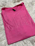 3XL pink on pink sunkissed tshirt - heather pink