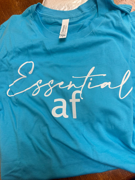 Size S Essential AF T-Shirt