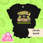 Margarita University Printed Tee - Black